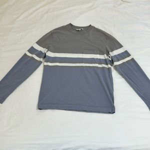 XS Club Monaco Long sleeve striped shirt